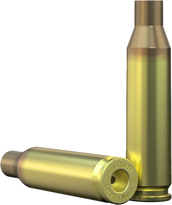 50 Peterson .260 Remington Hülsen, für große Zündhütchen Zündglocke für LRP Primer