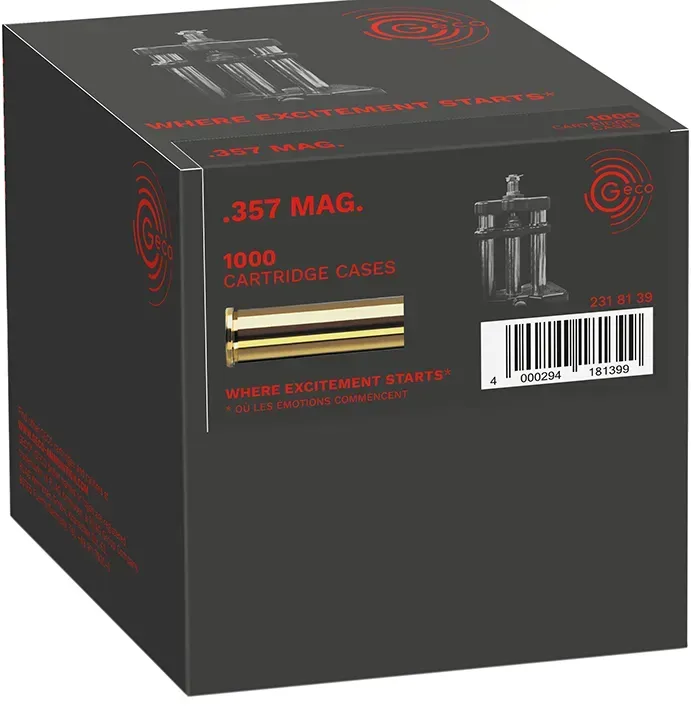 1000 GECO HÜLSEN .357 MAG