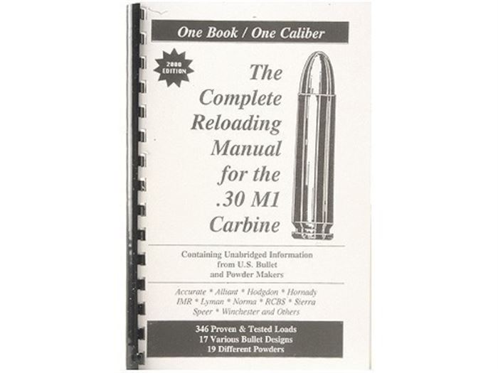 .30 CARBINE LOADBOOK USA