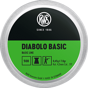 500 RWS DIABOLO BASIC 4,5mm