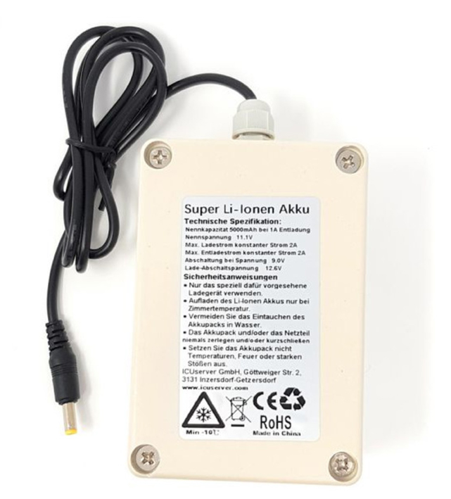 ICU Externer Super Li-lon Akku 5000mAh