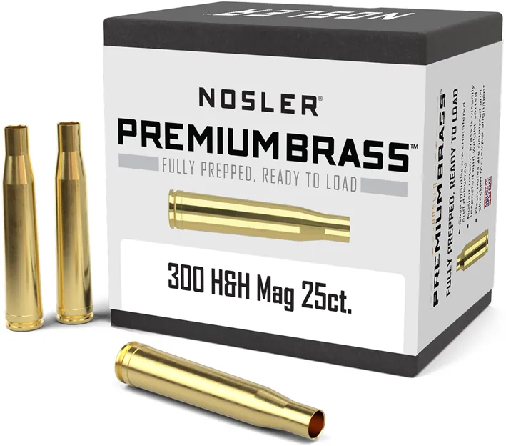 25 HÜLSEN .300 H&H MAG NOSLER