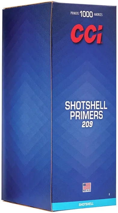 1.000 CCI SCHROT ZÜNDER 209 # 0008 1.000 CCI SCHROT ZÜNDER 209 # 0008