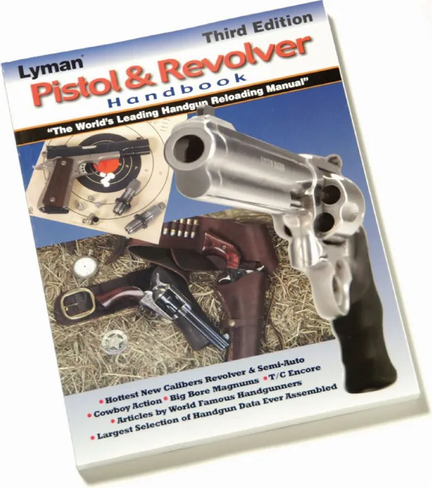 LYMAN PISTOL & REVOLVER HANDBOCK 3.EDITION