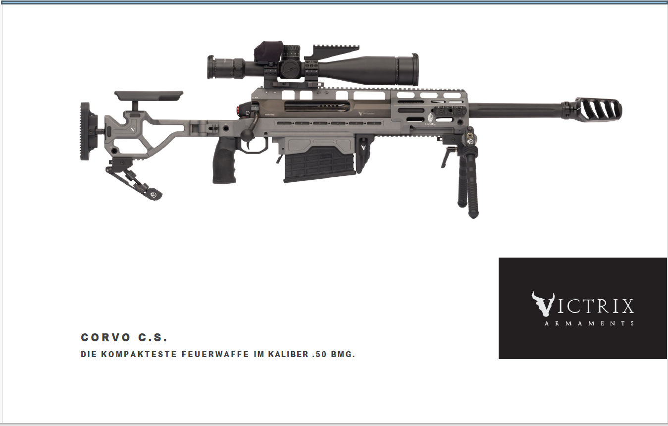 Rep.-Büchse Victrix Corvo CS .50BMG Lauflänge 18'' mit