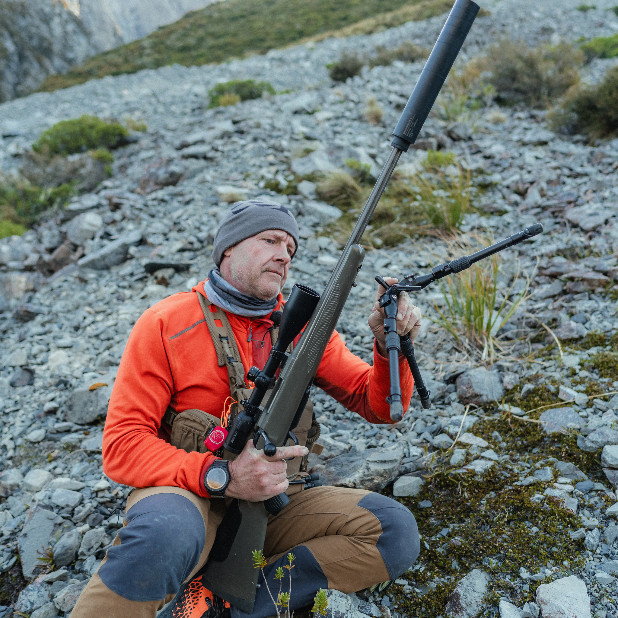 Spartan Hoplite Dreibein Spartan Spigot Zweifach ausziehbar