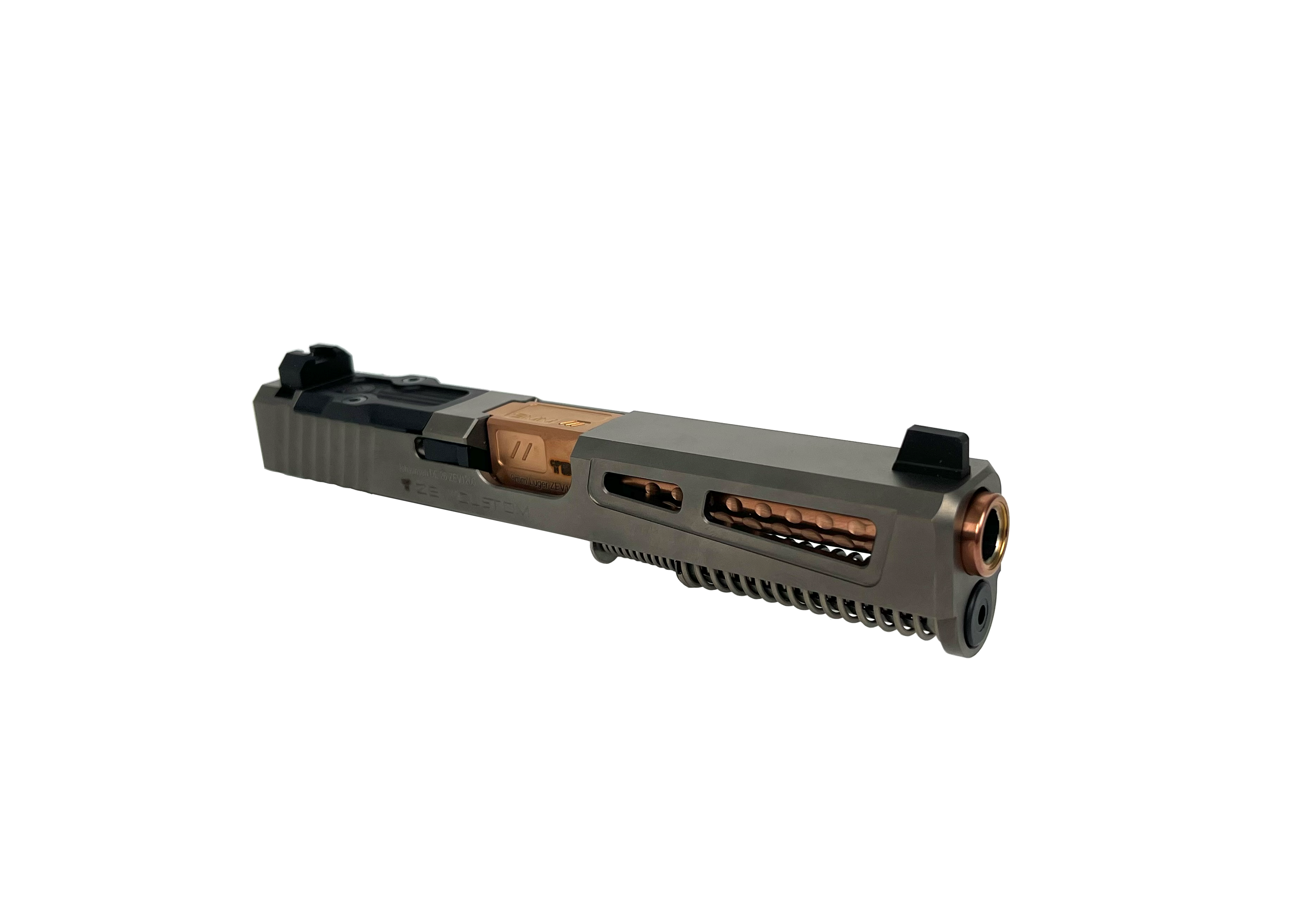Wechselsystem ZEV Z17 G4 / G5 9mmLuger WS PrizeFighter grey/Bronze