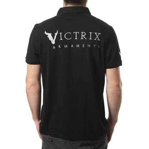 Victrix T-Shirt MAN POLOSHIRT KURZ ARM FARBE: SCHWARZ