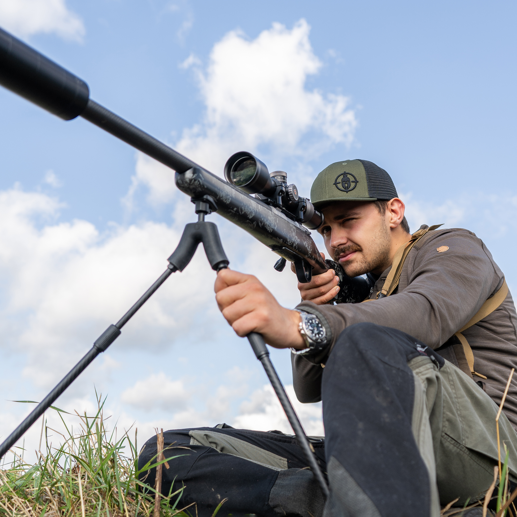 Spartan Zweibein Springbok Carbon Höhe : 49.5cm - 97.5cm