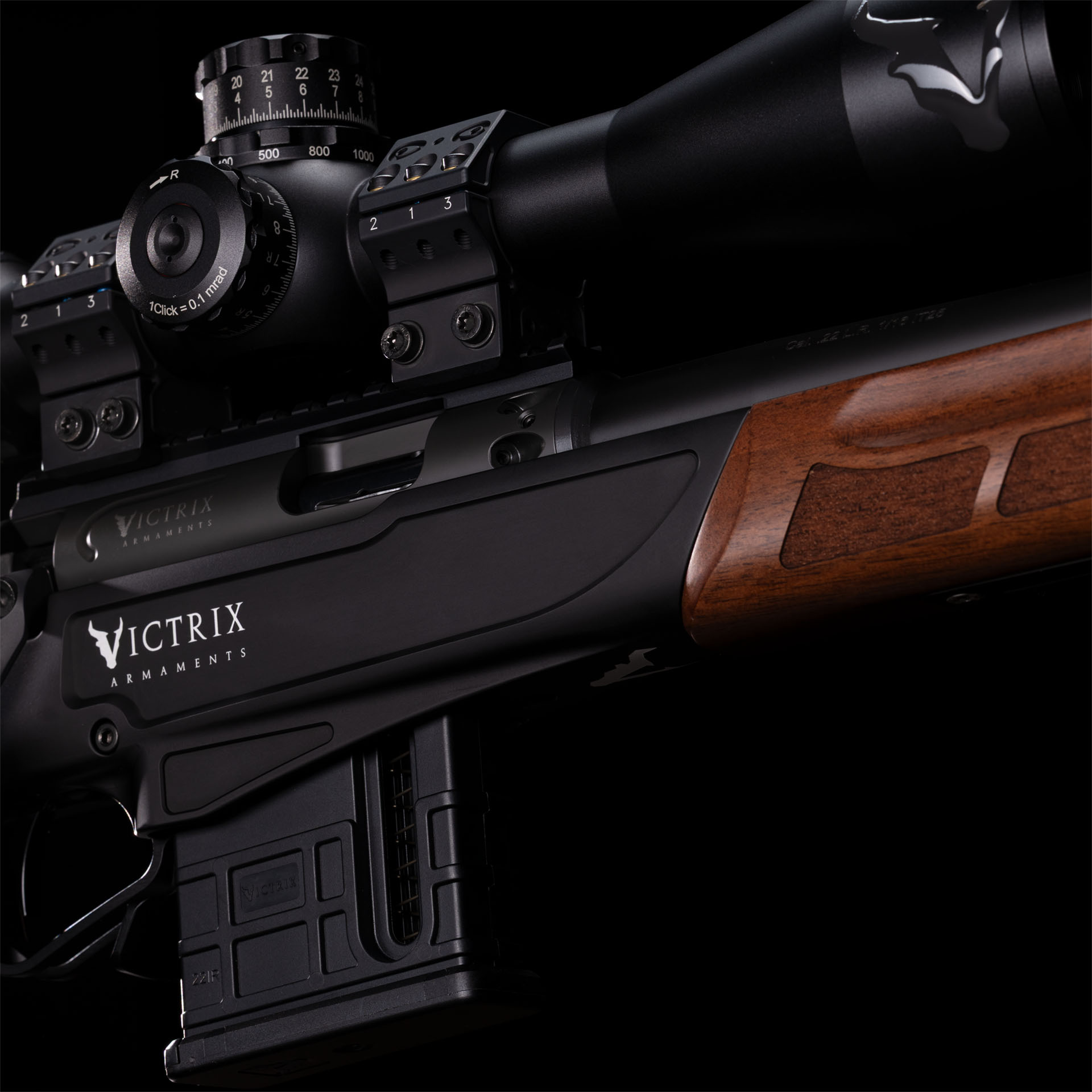 Rep.-Büchse Victrix Ardea .22lr Lauflänge 22'', Drall 1-16''