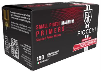 150 Fiocchi Small Pistol Mag Zündhütchen