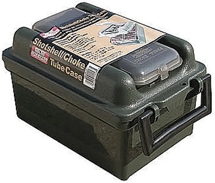 MTM CASE CAMO FÜR 100 PATRONEN KAL. 12 SW-100-11, m Scharnier Cokeeinsätze