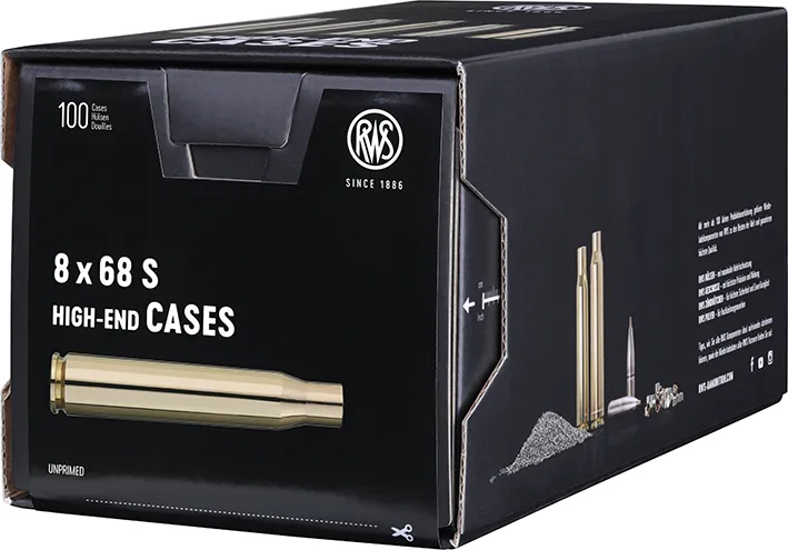 100 HÜLSEN RWS 8x68S