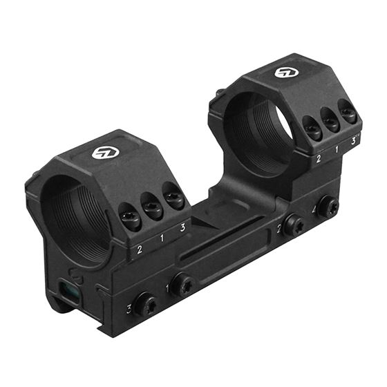 ROME Blockmontage M5 30mm Bauhöhe 32mm, 0 MOA mit Mutter ohne Vorneigung