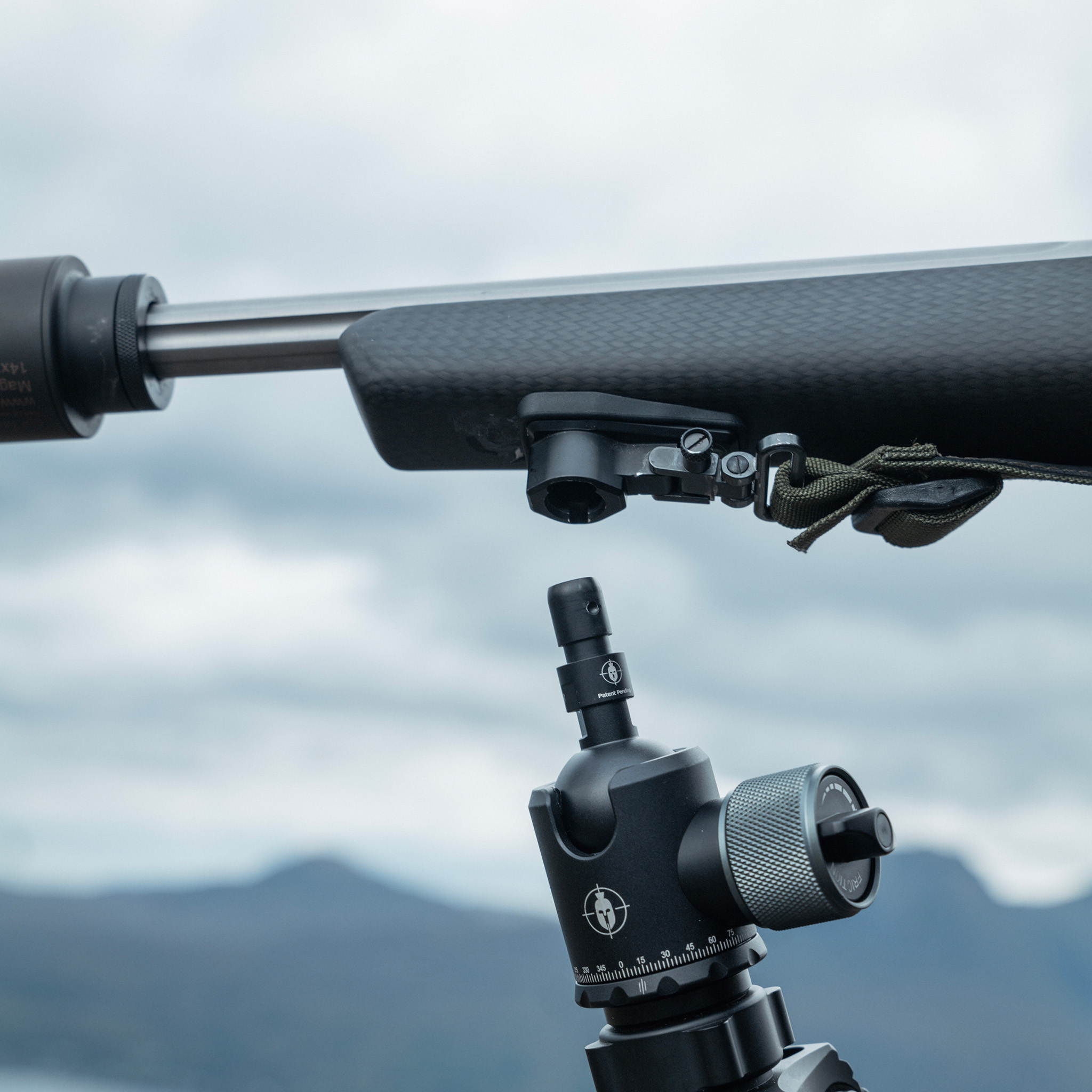 Spartan Davros Pro Head Gen 2. für Classic & Optic Adapter kompatibel mit UNC 3/8-16 oder