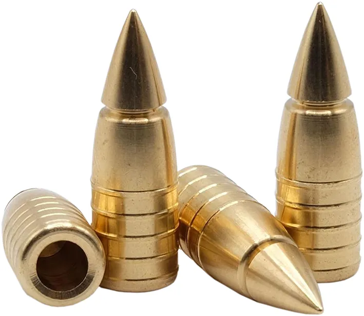 100 GM 10,3mm Murmel Messingjagdgeschoß 12,3g ohne Plastikspitze