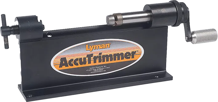 HÜLSENTRIMMER ACCULINE .50BMG Lyman mit Pilot + Hülsenhalter