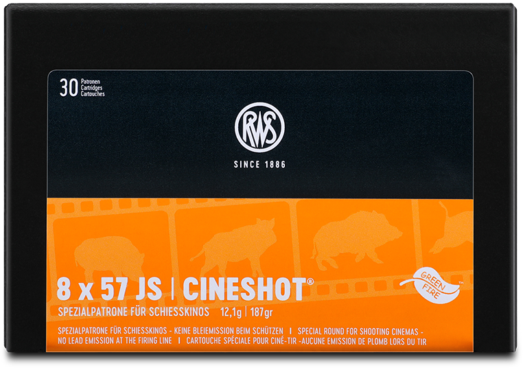 30 RWS Cineshot 8X57 IS 12,1g