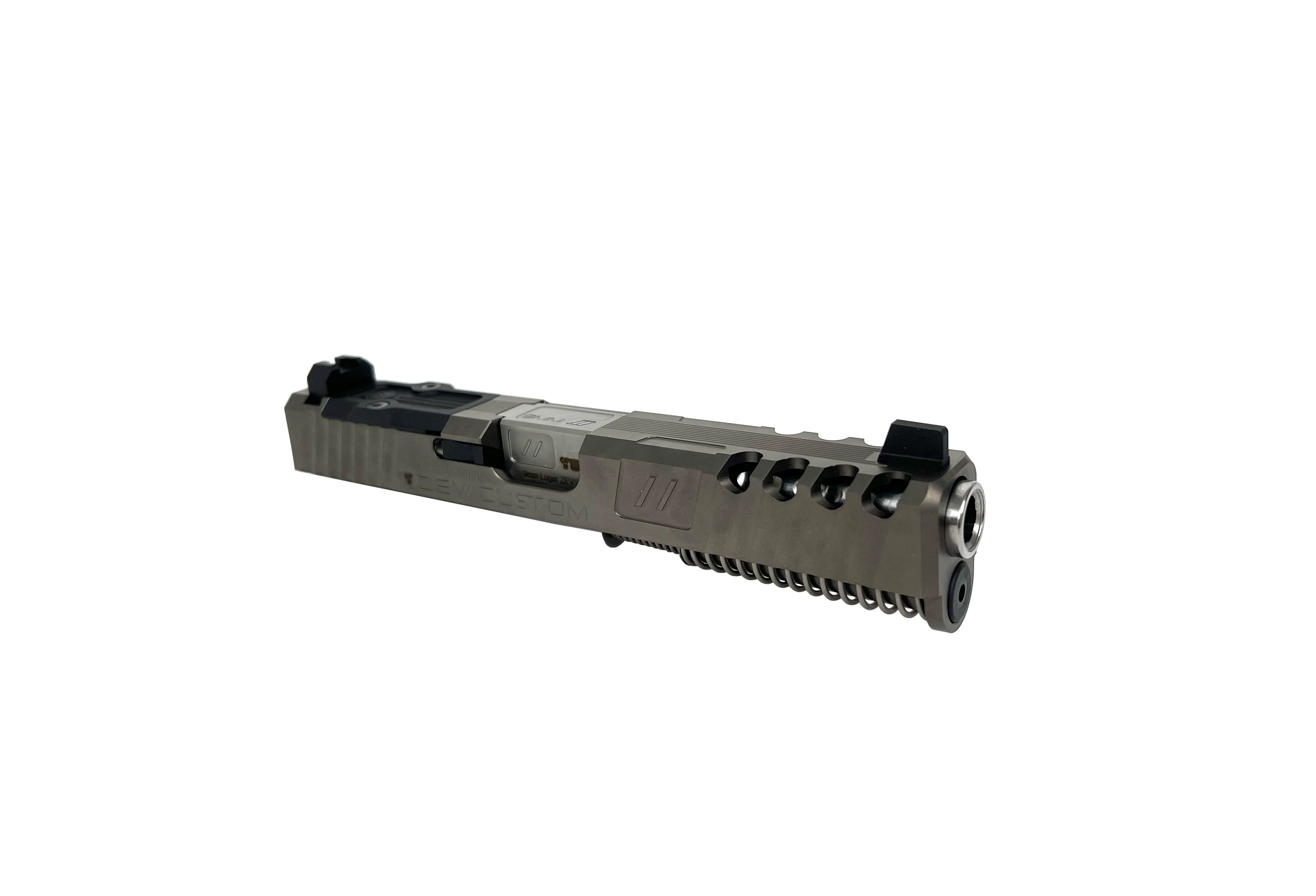 Wechselsystem ZEV Z17 G4 / G5 9mmLuger WS Spartan Gray/Silver