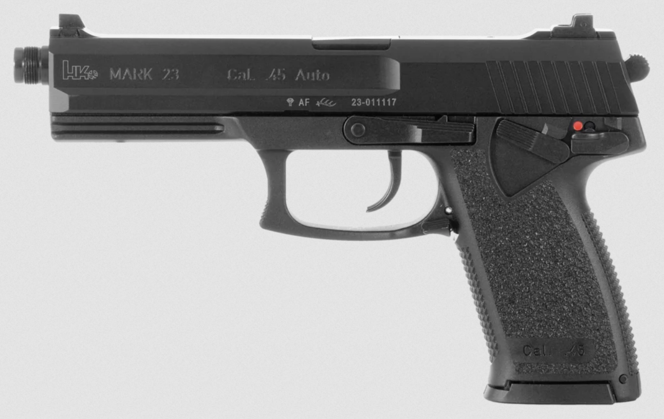 Pistole HK MARK 23 SOCOM .45Auto inkl. 2 x 12-Sch Magazin