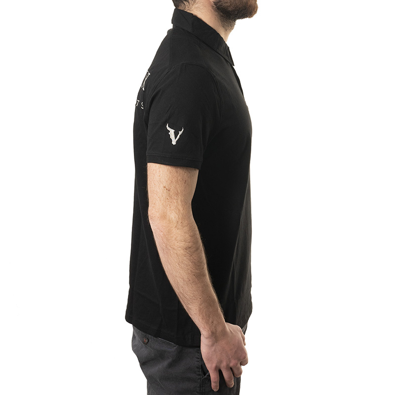 Victrix T-Shirt MAN POLOSHIRT KURZ ARM FARBE: SCHWARZ