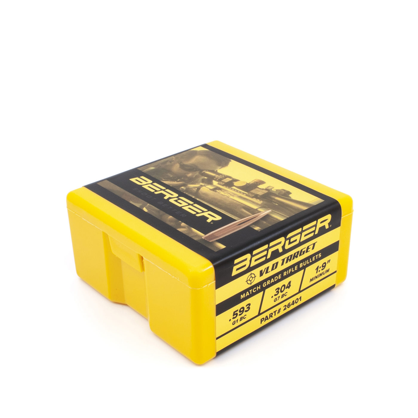 100 BERGER .264-140 VLDT Very Low Drag Target