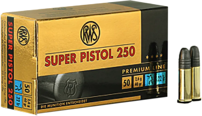 50 .22lr RWS Super Pistol 250