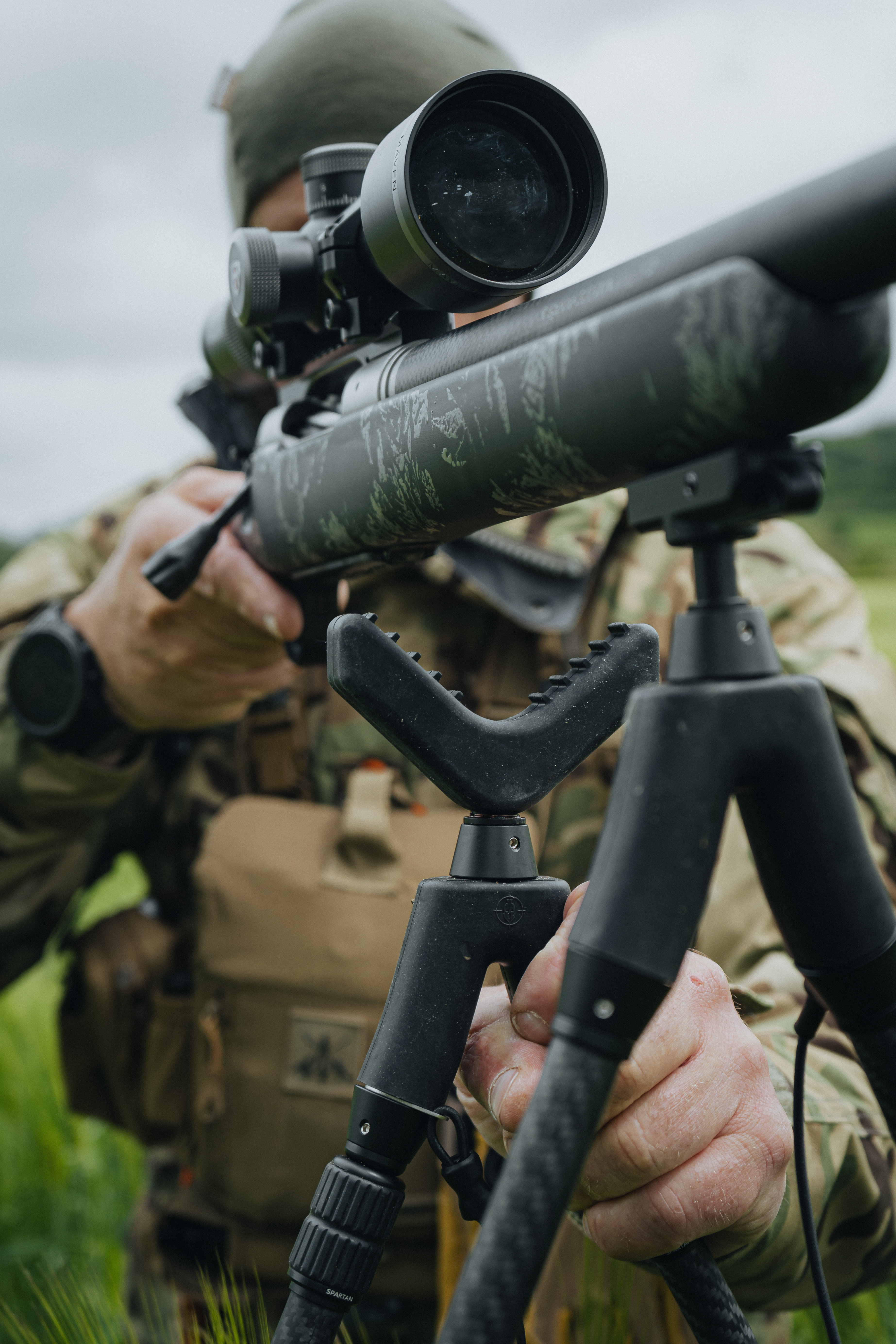 Spartan SpringBok Quad Gen 2 Vierbein-Zielstock Höhe : 87 cm - 1.70m