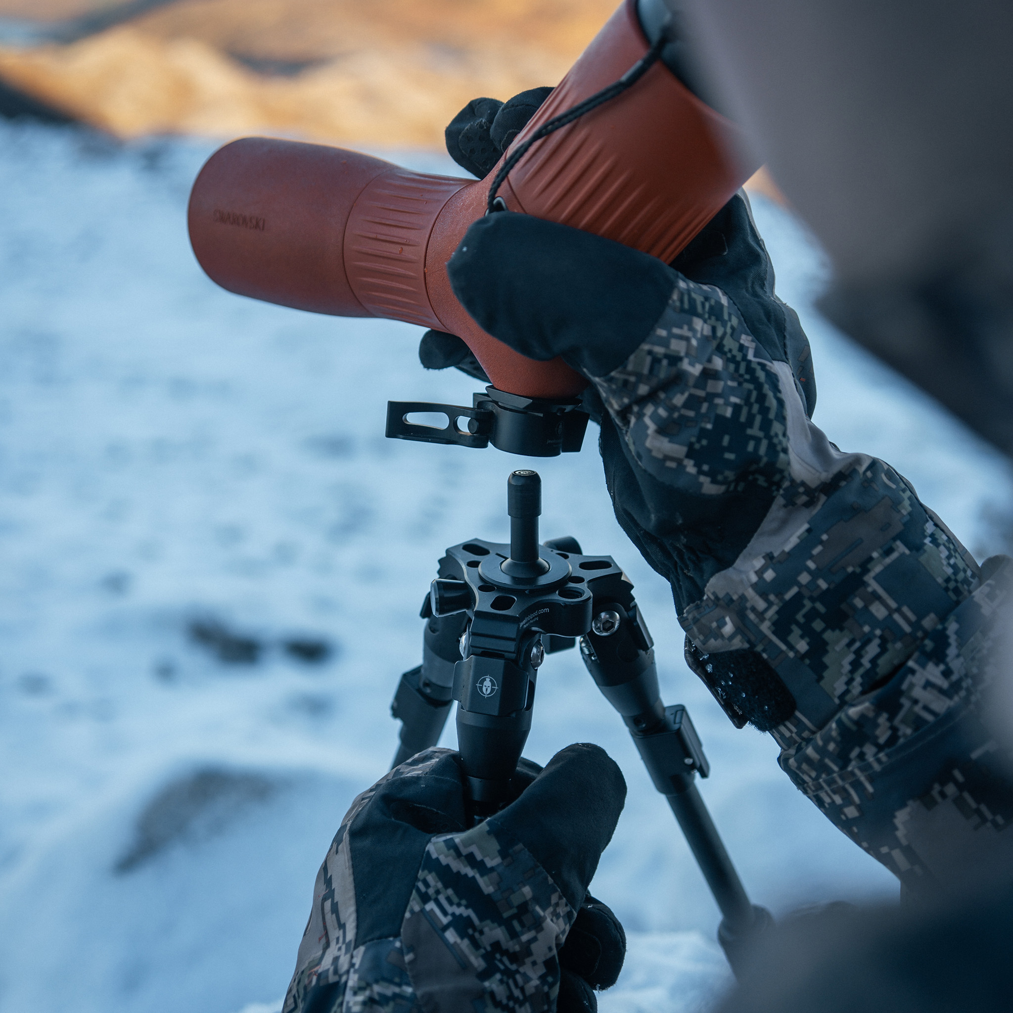 Spartan Hoplite Dreibein Spartan Spigot Zweifach ausziehbar