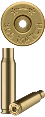 100 HÜLSEN .308 Win MATCH Starline Messinghülsen (SRP) Hülsen für Boxerzündung