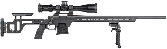 Chassis Motus R Rem 700 short black Chassis Motus R  Rem 700 Short