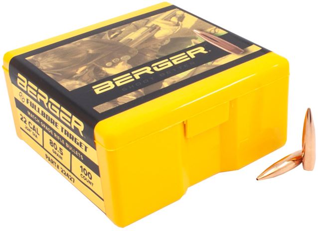 100 BERGER .224-80,5 FullboreT Fullbore Target