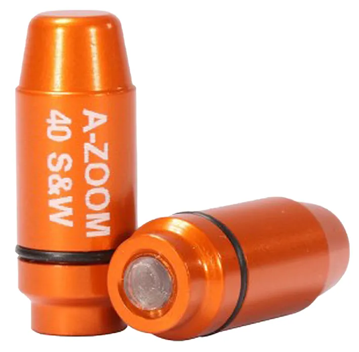 A-Zoom .40 S&W 10 Stück Orange PUFFERPATRONEN Bulk Pack Puffer + Exerzierpatronen