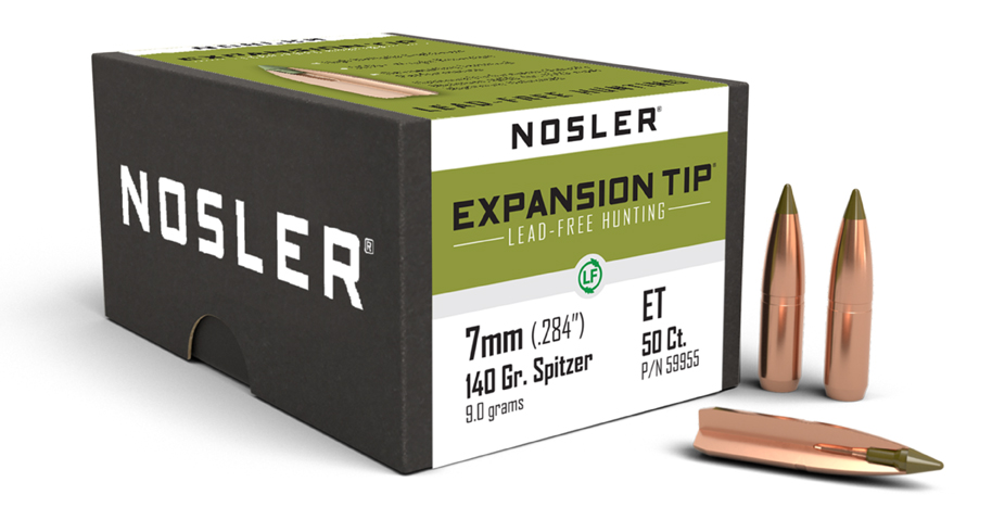 50 NOSLER E-TIP 7mm-140 grs bleifrei