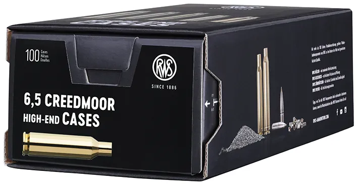 100 HÜLSEN RWS 6,5  CREEDMOOR