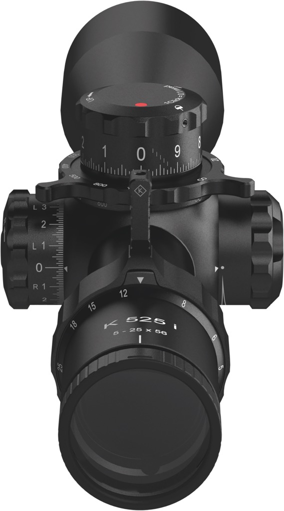 KAHLES ZF K525I DLR5-25x56 CCW Abs. SKMR rechts 1cm/100m incl. THrow Lever und