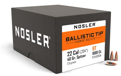 1.000 Varmint .22/.244-40g Ballistic Tip