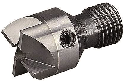 RB3000 Entgratungswerkzeug – Mit 10 BK3010 HSS-Klingen, Schwenkkopf, Für Metall, Kunststoff, Holz & Mehr