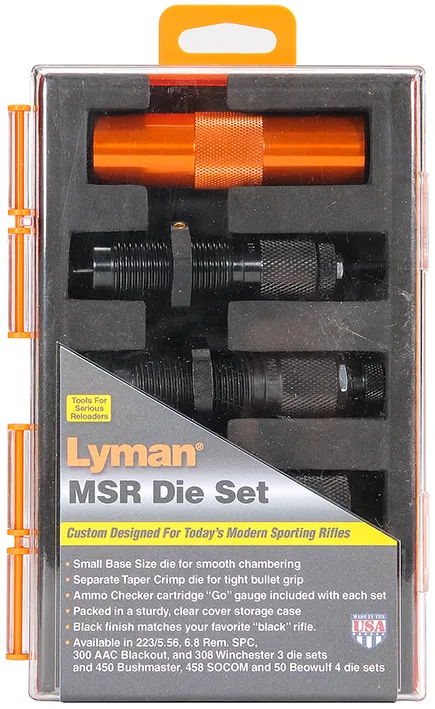LYMAN .224 VALKYRIE MSR MASA 3 tlg. Matrizensatz small Base Taper Crimp Matrize