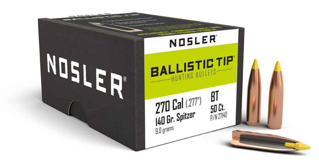 50 BALLISTIC TIP .270-140 Hunting