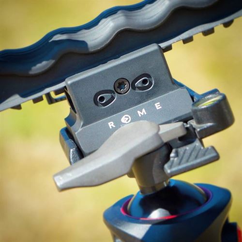 Montagesystem für Manfrotto Stativ mit QM-Aufsatz