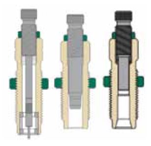 .38 SPEZ. DUAL RING Matrizensatz 3teilig Aufweiter und Setzmatrize,