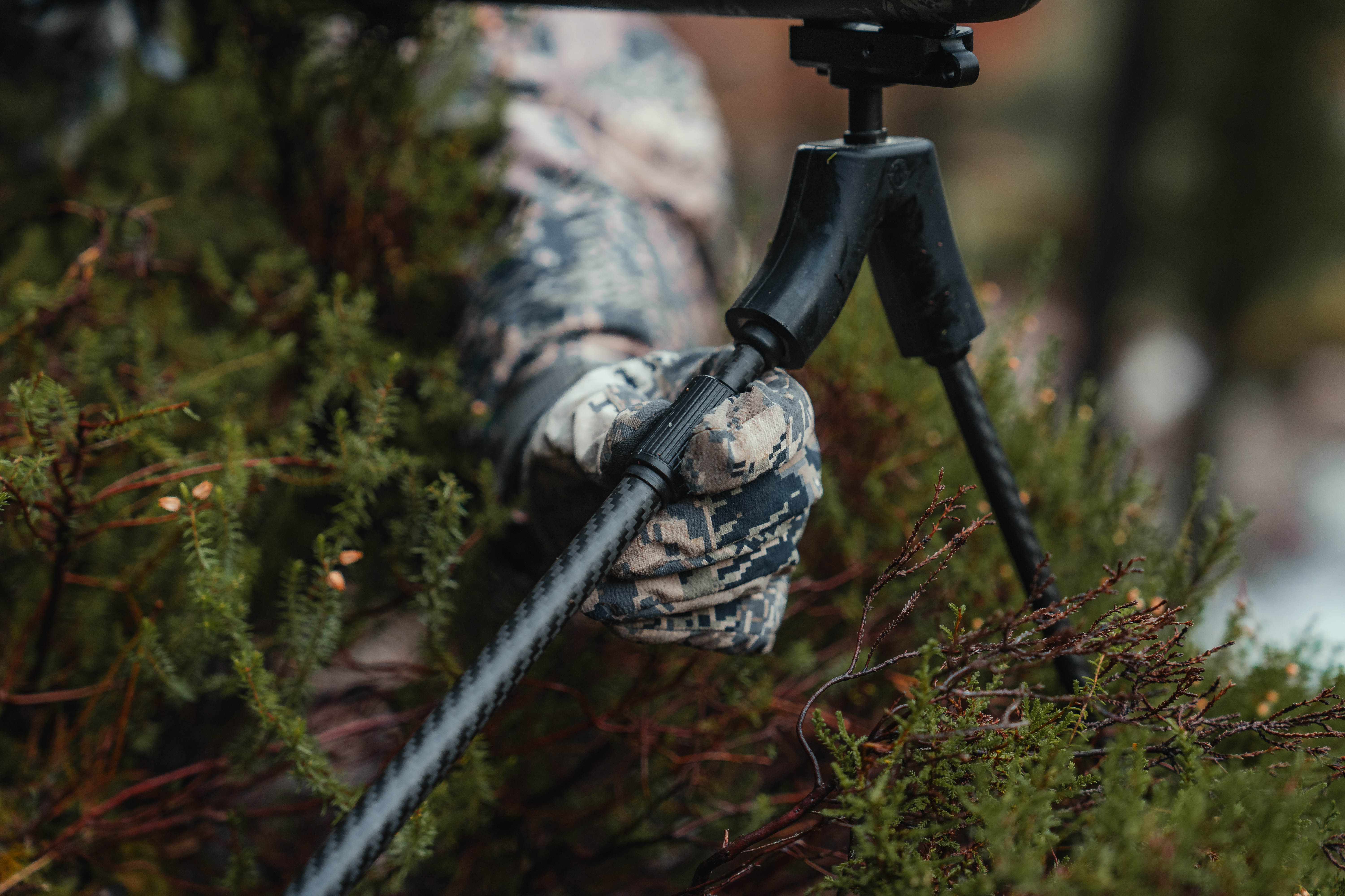 Spartan Zweibein Springbok Carbon Höhe : 49.5cm - 97.5cm