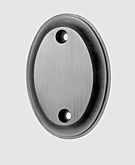 Pistolengriffkäppchen flach Hohlkehle, 2Bohrungen Recknagel