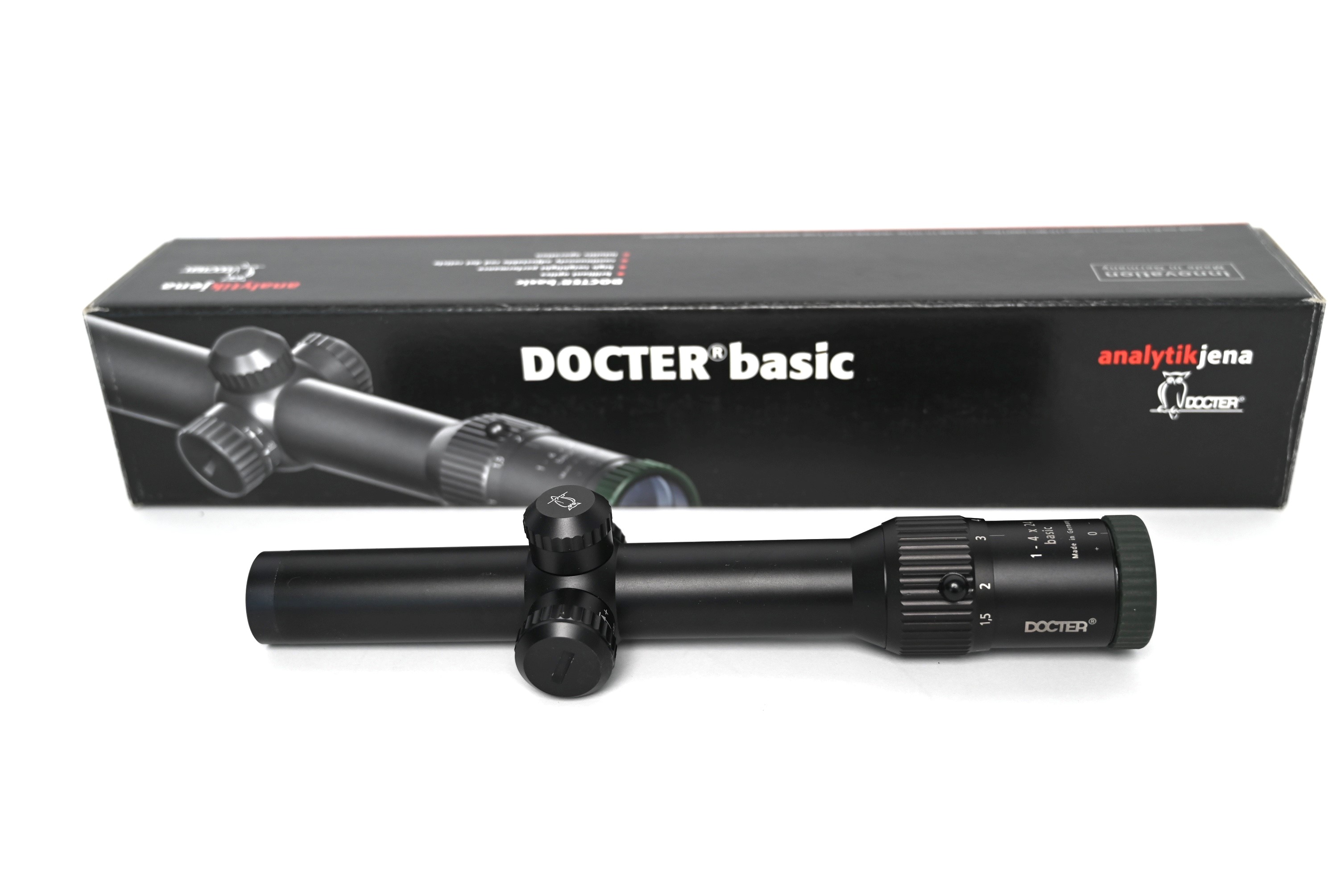 DOCTER Zielfernrohr BASIC 1-4X24 / ABS4-0 - Ohne Schiene