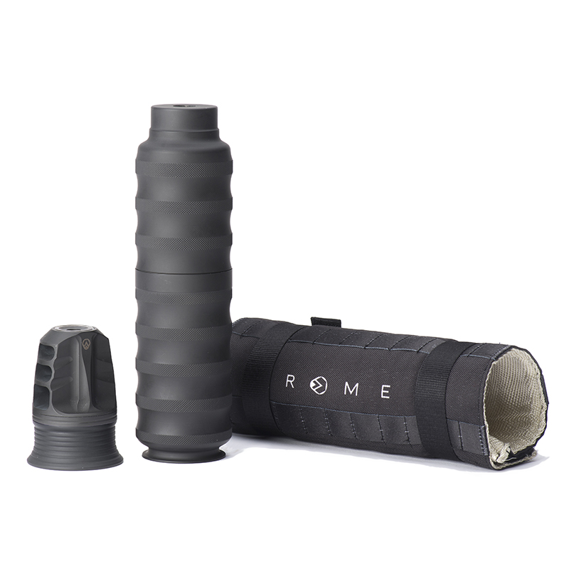 Schalldämpfer SPRQR 338 QR Ohne Schalldämpfer mit QR