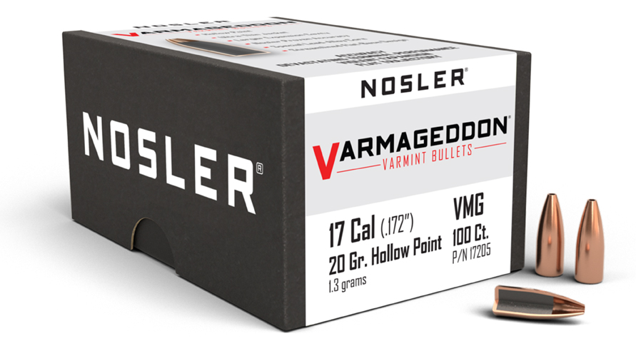 100 VARMAGEDDON .17 20grs FBHP Nosler