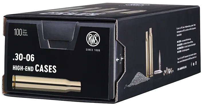 100 HÜLSEN RWS .30-06Spring