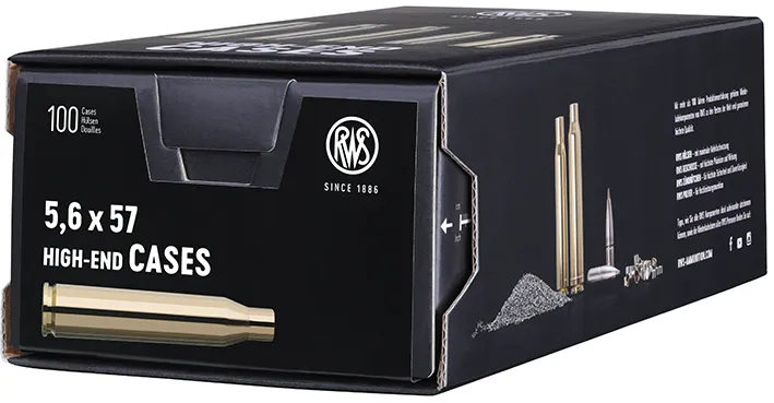 100 HÜLSEN RWS 5,6x57