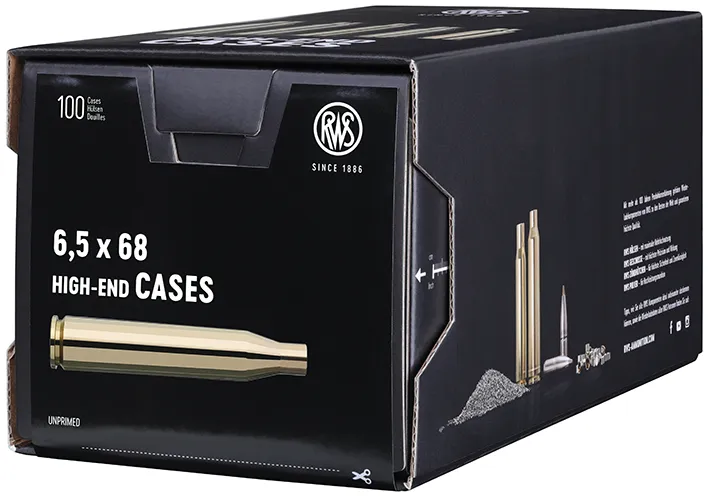 100 HÜLSEN RWS 6,5x68